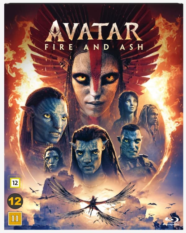 Avatar Fire and Ash Blu-ray
