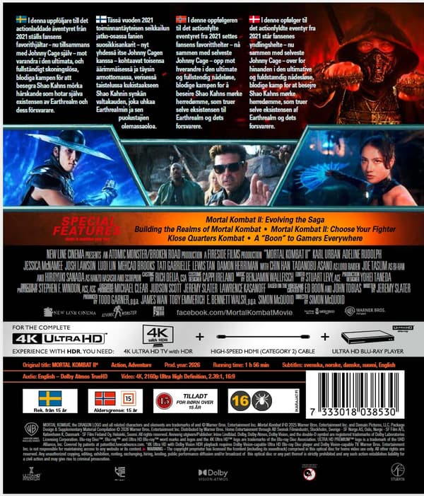 Mortal Kombat II (2026) 4K
