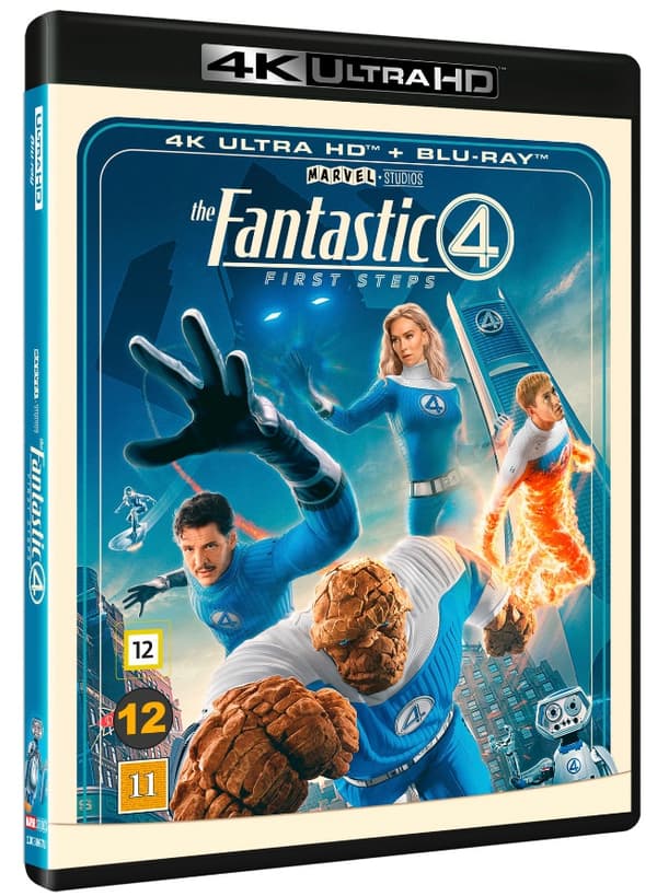 The Fantastic Four First Steps 4K + Blu ray