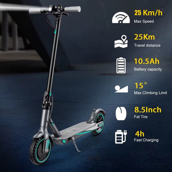 OOK-TEK V8 Elscooter 350W 10.5Ah