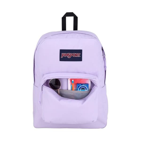 Ryggsäck - JANSPORT - SuperBreak One - Lila - 100% polyester - A4-fack