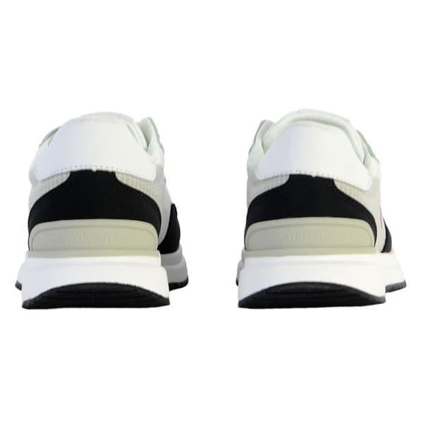 Calvin Klein barn sneakers med snörning - svart/grå/vit - 36