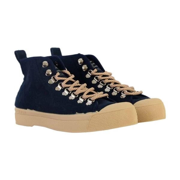 Tennis Lacets Bensimon Stella Ull - Marin