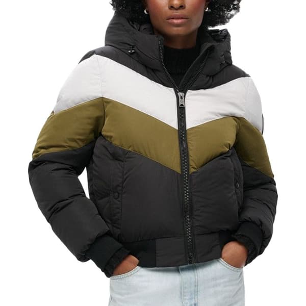 Superdry Everest Retro Bomber Dunjacka - Svart
