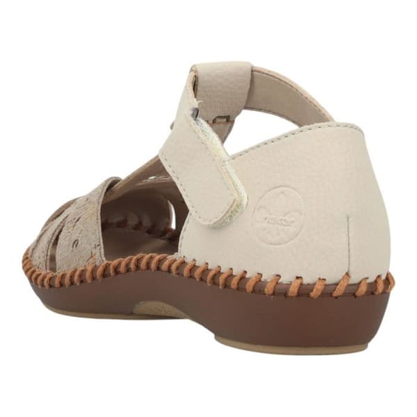 Korgar - Rieker M1655 - Beige - Syntetisk - Klackhöjd 2,8 cm