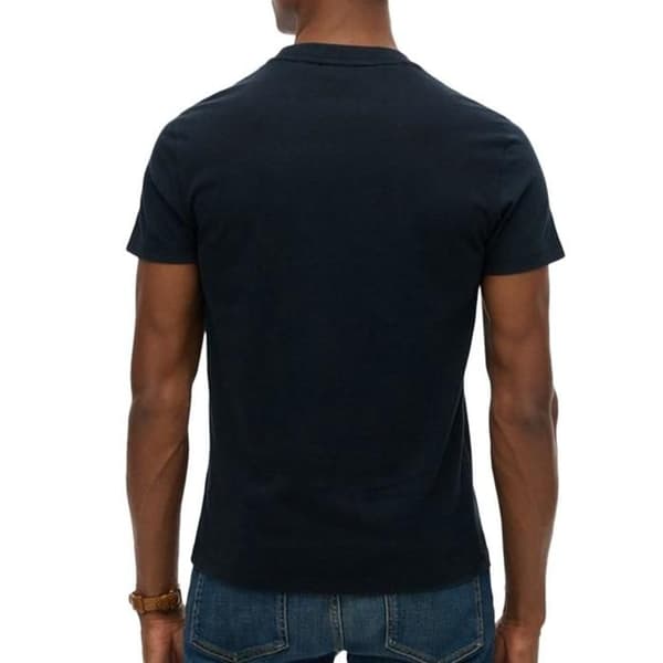 T-shirt - SUPERDRY - Essential - Mörkblå - 100% bomull - Rund hals