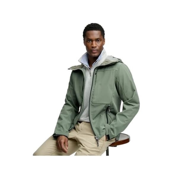 Jacka - SUPERDRY - Softshell Tech - Grön - Syntetisk - Herr