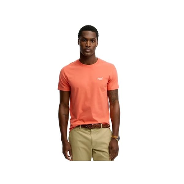 T-shirt - SUPERDRY - Essential - Rosa - Bomull - Korta ärmar