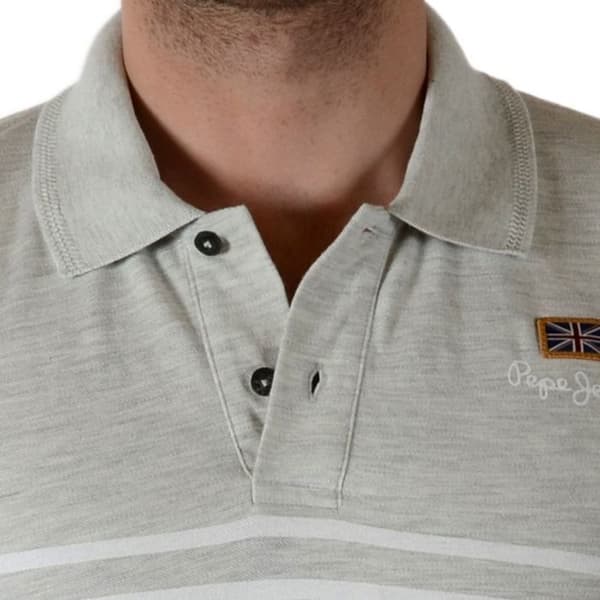 Polo Pepe Jeans PM540545 Perry Grå Marl 913 - Grå
