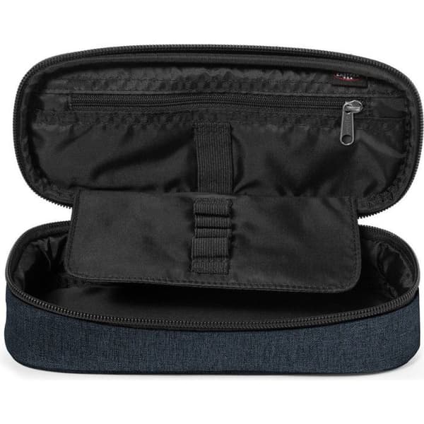 Pennfodral - Eastpak - Oval trippeldnim - 100 % polyester - Blixtlås - 22,5 x 9 x 5 cm