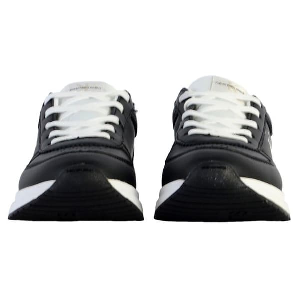 Calvin Klein barnskor med låga spetsar - nero/bianco - 35