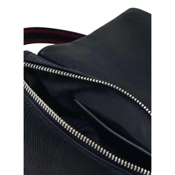 Handväska dam - DESIGUAL - Nero - Polyuretan 100% - Blommönster - Lockstängning