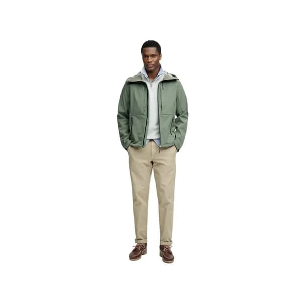 Jacka - SUPERDRY - Softshell Tech - Grön - Syntetisk - Långa ärmar