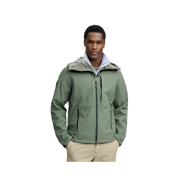 Jacka - SUPERDRY - Softshell Tech - Grön - Syntetisk - Herr