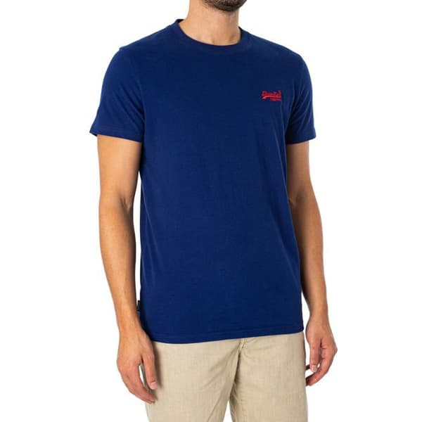 T-shirt-logotyp Essentiel - Superdry