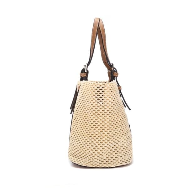 Handväska Xti Rafia - Beige - Beige