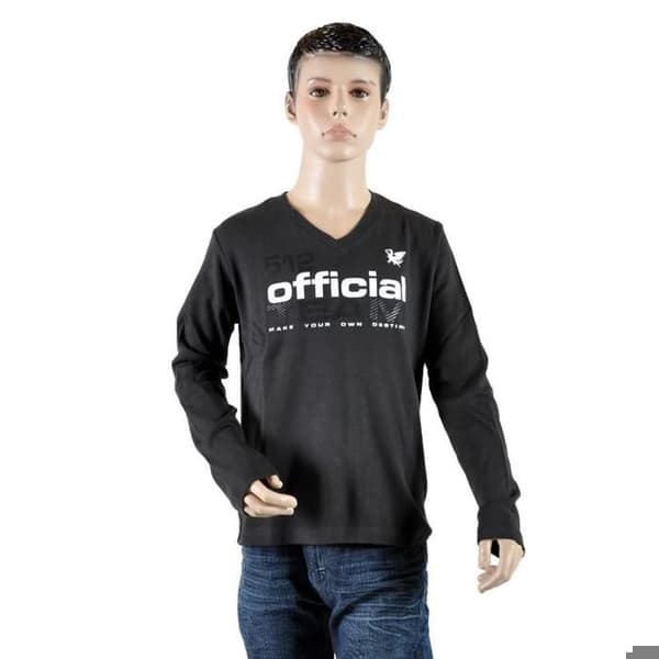 RG 512 Långärmad T-shirt RGH 465 Antracitgrå - Grå