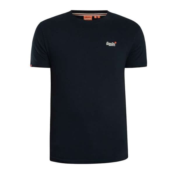 T-shirt - SUPERDRY - Superdry Essential - Marin - 100% bomull - Rund hals