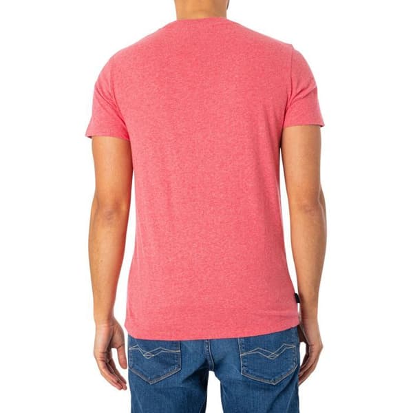 T-shirt herr - SUPERDRY - M1011245A 9VS - Rosa - Rund hals - Korta ärmar