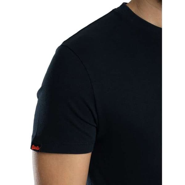 T-shirt - SUPERDRY - Essential - 100% Bomull - Marin - Rund hals
