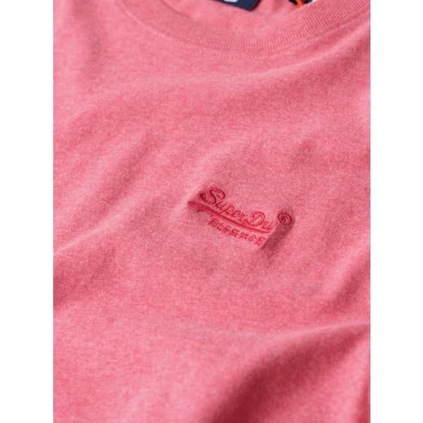 T-shirt herr - SUPERDRY - M1011245A 9VS - Rosa - Rund hals - Regular passform