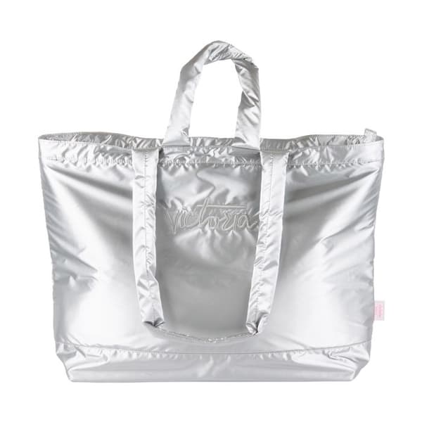 Victoria Shopper Caba Bag - Silver - Silver