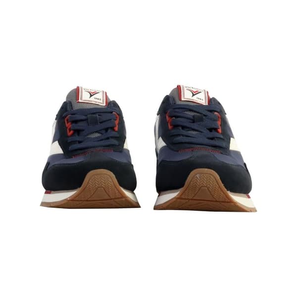 Baskets - VICTORIA - Sr801 Retro Jogger - Mörkblå - Läder - EVA-antisklidssula
