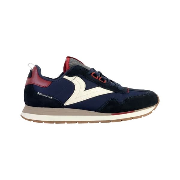 Baskets - VICTORIA - Sr801 Retro Jogger - Mörkblå - Läder - EVA-antisklidssula