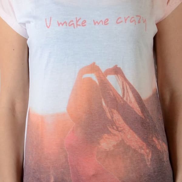 T-shirt Kaporal Boty Vit - Vit