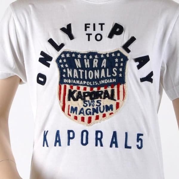 T-shirt Kaporal 5 Palma - Vit