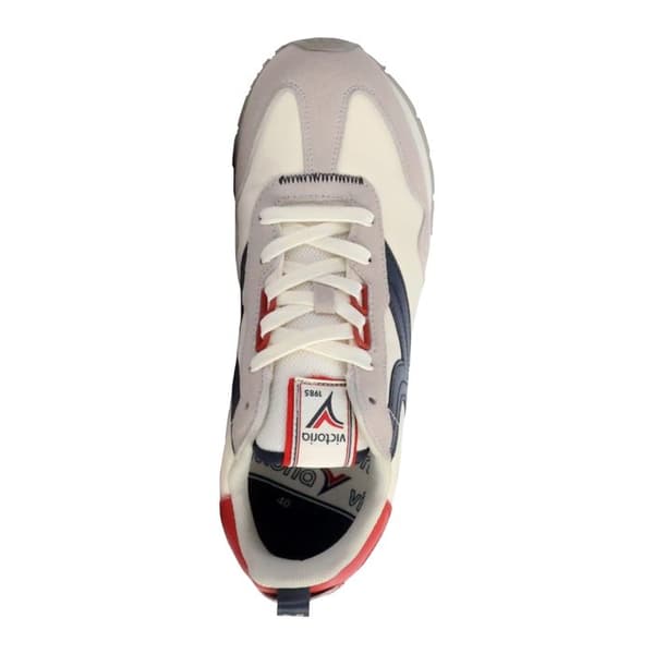 Baskets - VICTORIA - Sr801 Retro Jogger - Vit - Storlek 41 - Läder och Nylon