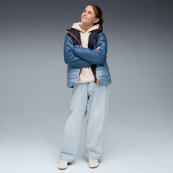 Puma Essential barnjacka med huva