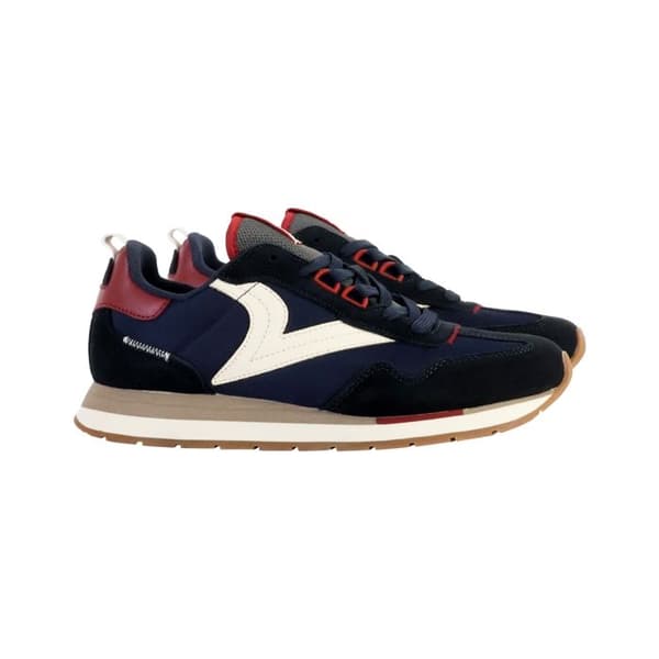 Baskets - VICTORIA - Sr801 Retro Jogger - Mörkblå - Läder - EVA-antisklidssula