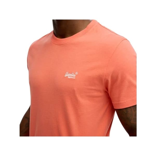 T-shirt - SUPERDRY - Essential - Rosa - Bomull - Korta ärmar