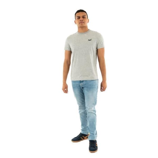 T-shirt - SUPERDRY - m1011245a - Vit (ljusgrå) - Grindle Feeder