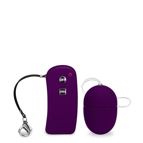 Fjärrstyrd vibrerande ägg Brava - S - Vibrator för par - Lila