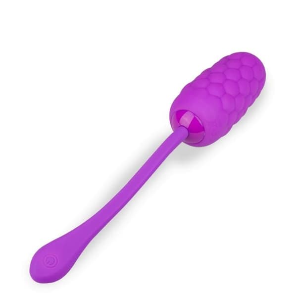 USB Vibrerande Ägg - Distanstvibrator för par - Lila