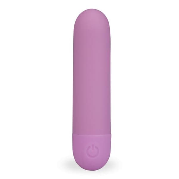 Mini vibrator med uppladdningsbart silikon Dazzling - Lila