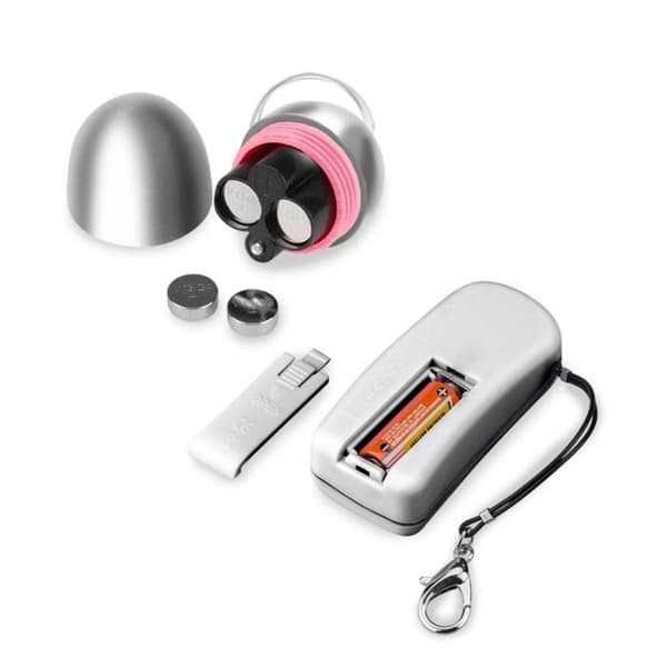 Fjärrstyrd Vibrerande Ägg Brava - S - Vibrator för par - Silver