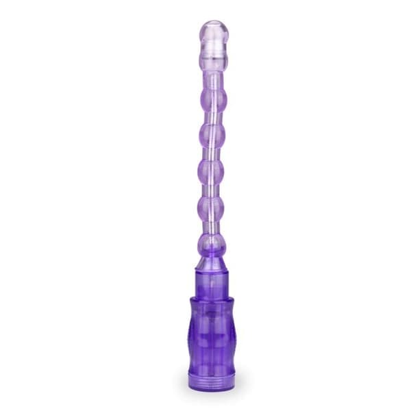 Vibrerande analplugg flexibel