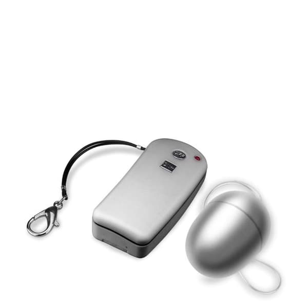 Fjärrstyrd Vibrerande Ägg Brava - S - Vibrator för par - Silver