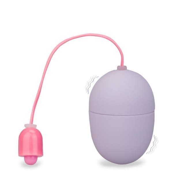 Vibrerande ägg Wiggle - S - Fjärrstyrd vibrator för par - Lila