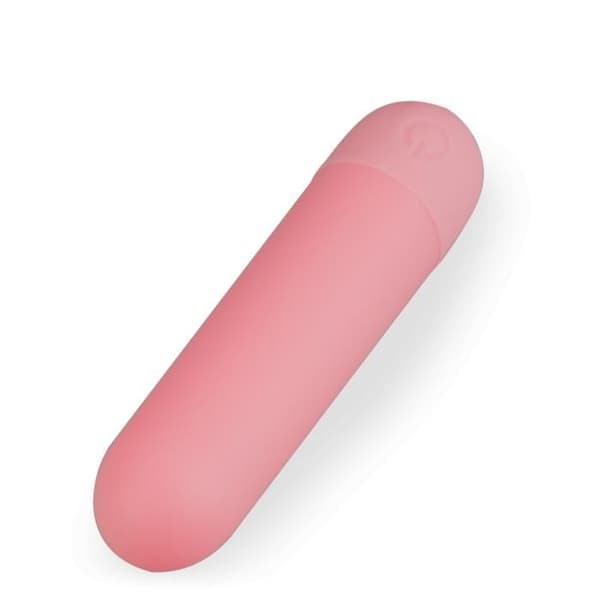 Mini uppladdningsbar silikonvibrator Dazzling - Rosa