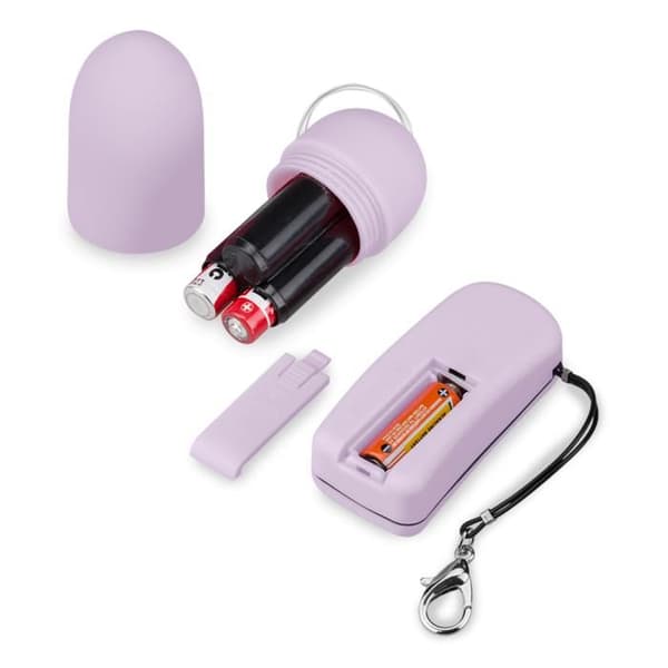 Fjärrstyrd vibrerande ägg Brava - L - Vibrator för par - Lila