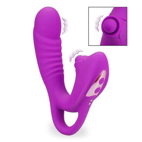 Ergonomisk rabbit vibrator Orina - Lila