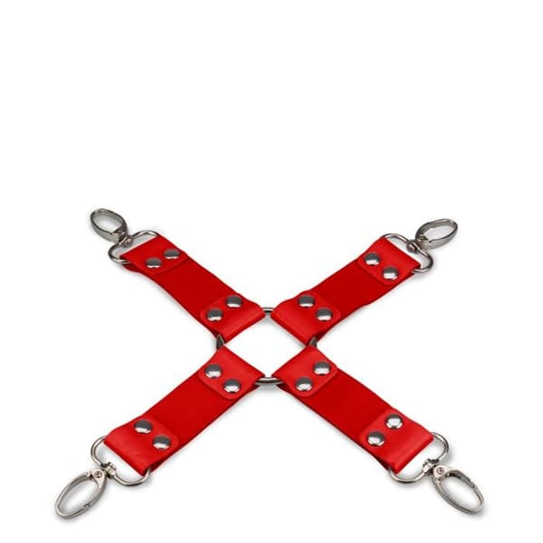 Korsettband Hogtie - Röd