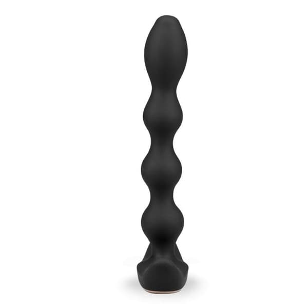 Fjärrstyrd vibratoranalbön - Svart