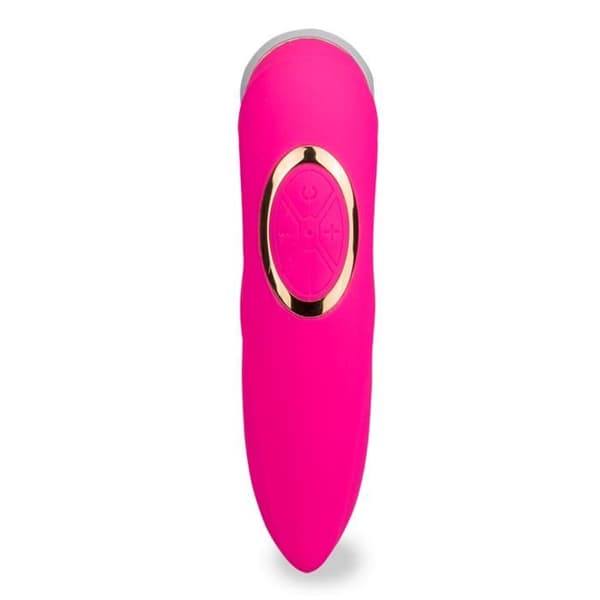 Vulvapump med tunga och 2 munstycken - Rosa