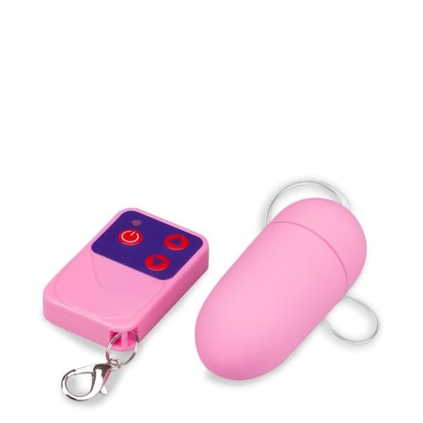 Fjärrstyrd vibrerande ägg Jordbävning - Vibrator för par - Rosa