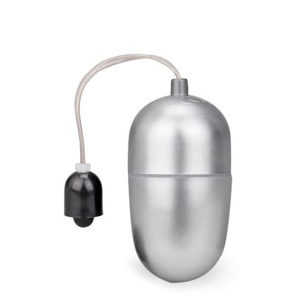 Vibrerande ägg Wiggle - M - Fjärrstyrd vibrator för par - Silver